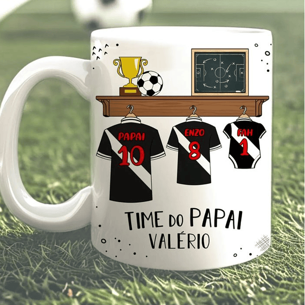 26 Artes para Caneca Futebol Dia dos Pais Arquivo em Jpg 5