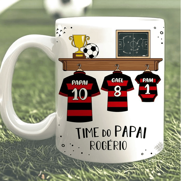 26 Artes para Caneca Futebol Dia dos Pais Arquivo em Jpg 9