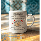 Arte Caneca Querido Papai neste dia dos pais estarei aninhado na barriga da mamãe Arquivo em Jpg 3