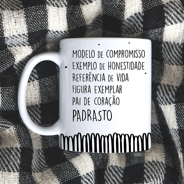 12 Artes para Caneca Padrasto Arquivo em Jpg 1