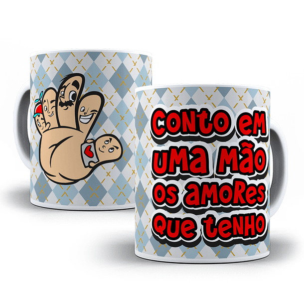 18 Artes para Caneca Dia dos Pais Cartoon Arquivo em Jpg  12