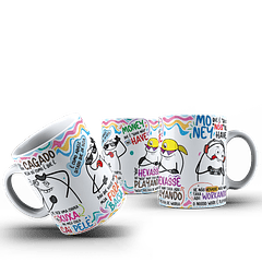 Arte Caneca Flork Eu sou cagado veja só como é que é Arquivo em Jpg