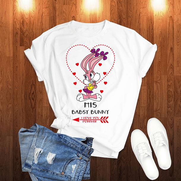 8 Artes para Camisa Tiny Toon Arquivo em Png 2