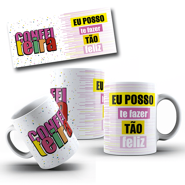 9 Artes para Caneca Profissões Arquivo Editável  5