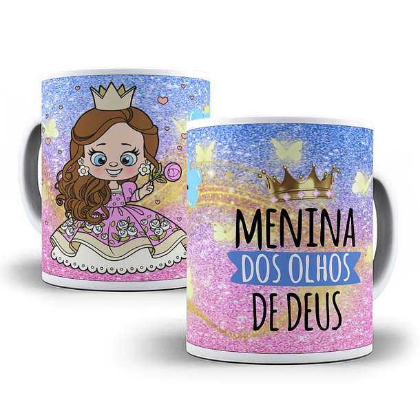 10 Artes para Caneca Princesas Frases Arquivo em Jpg 3