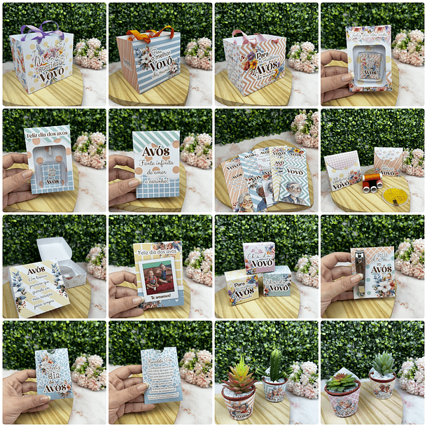 Arquivos de Corte Prontos Dia dos Avós em Pdf  1