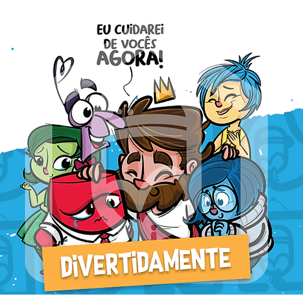 Combo 5 em 1 Divertidamente Arquivos em Png 5