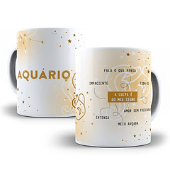 12 Artes para Caneca Signos Arquivo em Jpg 