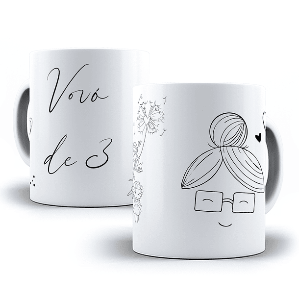 11 Artes para Caneca Dia dos Avós Minimalista Arquivo Editável 10