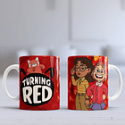 12 Artes para Caneca Turning Red Arquivo Editável  10