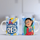 12 Artes para Caneca Turning Red Arquivo Editável  11