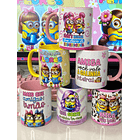 14 Artes para Caneca Minions Amigas Amizade Arquivo em Jpg 1