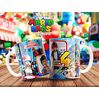 10 Artes para Caneca Super Mario Arquivo Editável  7