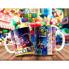 10 Artes para Caneca Super Mario Arquivo Editável  8