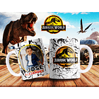 7 Artes para Caneca Jurassic Park Arquivo Editável 4