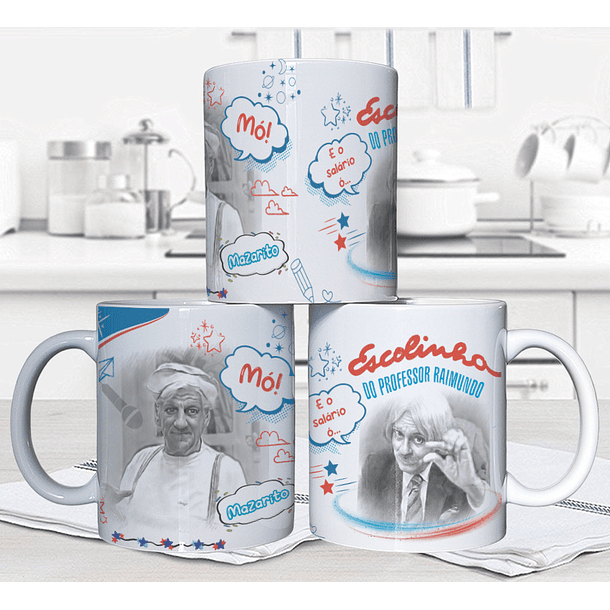 10 Artes para Caneca Escolinha do Professor Raimundo Arquivo em Jpg 3