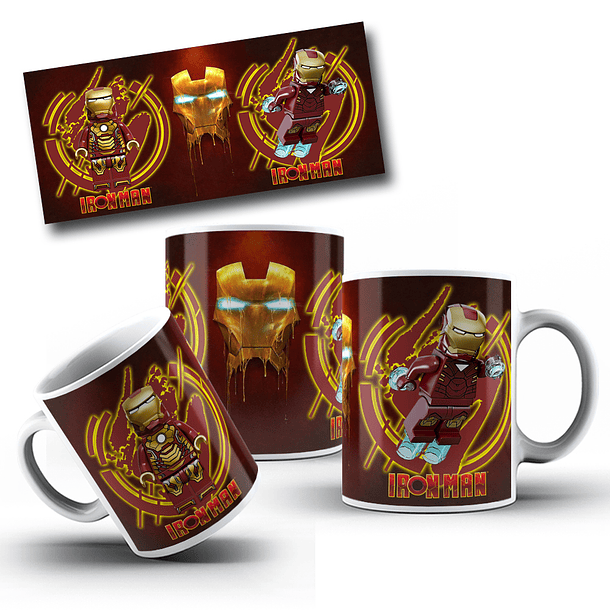 14 Artes para Caneca Lego Arquivo Editável 12