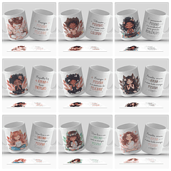 12 Artes para Caneca Good Vibes Arquivo em Jpg 