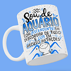 Arte Caneca Sou De Aquario Com Ascedente Em Discordar de Tudo e Lua... Arquivo Png 1