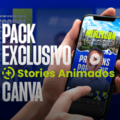Pack Canva Stories Animados Politica, Campanha Eleitoral, Eleições, Político Editáveis
