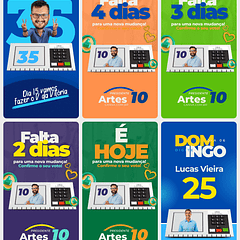 Pack Canva Stories Animados Politica, Campanha Eleitoral, Eleições, Político Editáveis