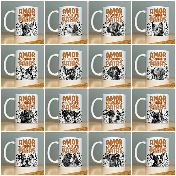 110 Artes para Canecas Pets Vol.1  Arquivo em Jpg  4