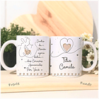 15 Artes para Canecas Gestação Revelação Gravidez em Linhas Arquivo Png 3