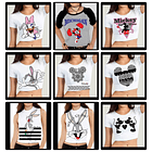 60 Artes para Camisa Personagens Mickey e Minnie Arquivo em Jpg 1