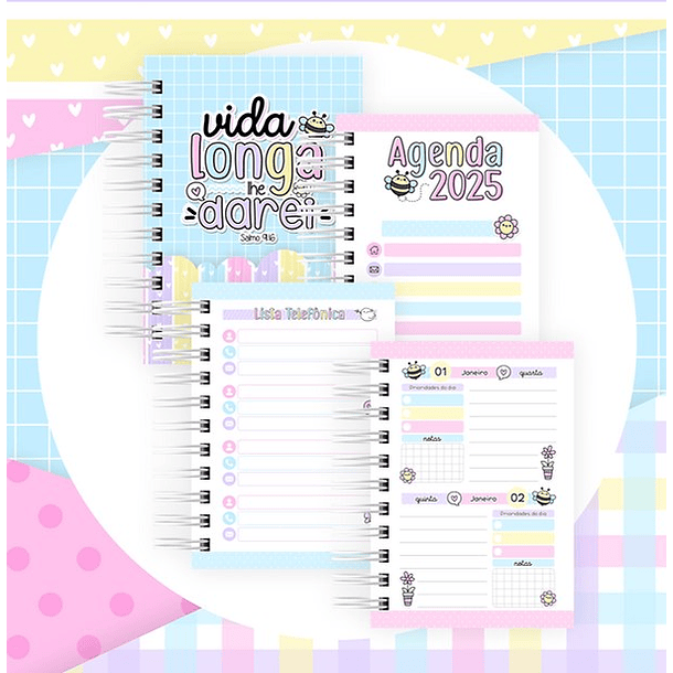 Kit Digital Versiculos Fofinhos Versão 5 em Png 5