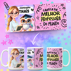 8 Artes para Caneca Dia dos Professores Arquivo em Png