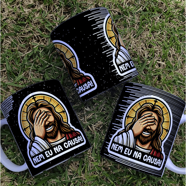 9 Artes para Caneca Jesus Sincero Arquivo Editável 2