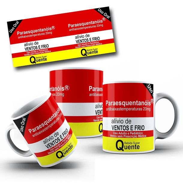 10 Artes para Caneca Remédios Bula Arquivo Editável 6