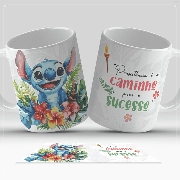 12 Artes para Caneca Stitch e Unicornio Arquivo em Jpg 2