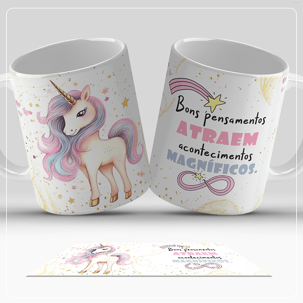 12 Artes para Caneca Stitch e Unicornio Arquivo em Jpg 8