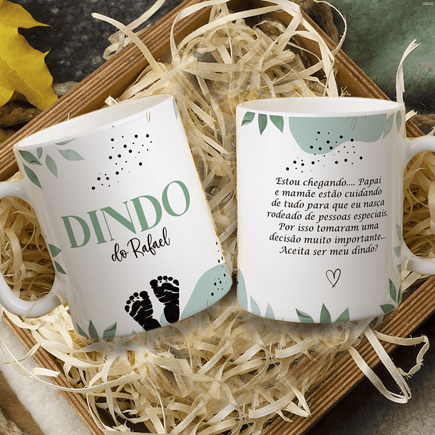 13 Artes para Caneca Convite Dindos Arquivo em Jpg 12