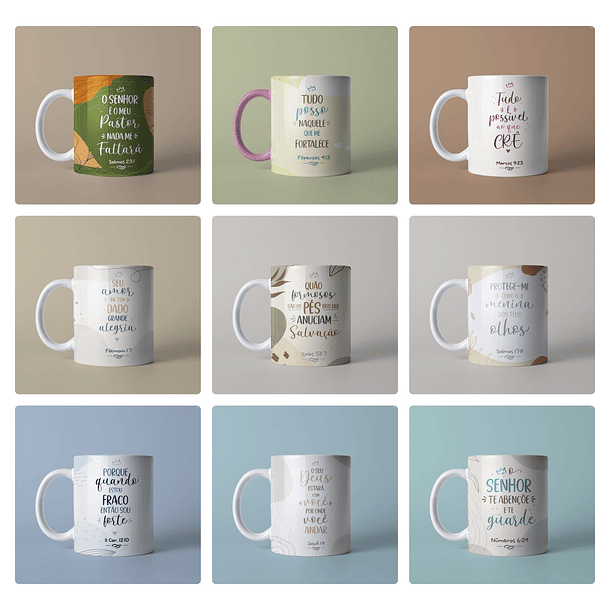 27 Artes para Caneca Versiculos Biblicos Jesus Frases Arquivo em Jpg 1