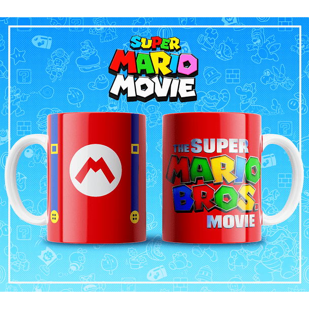 51 Artes para Caneca Super Mario Arquivo em Jpg 6