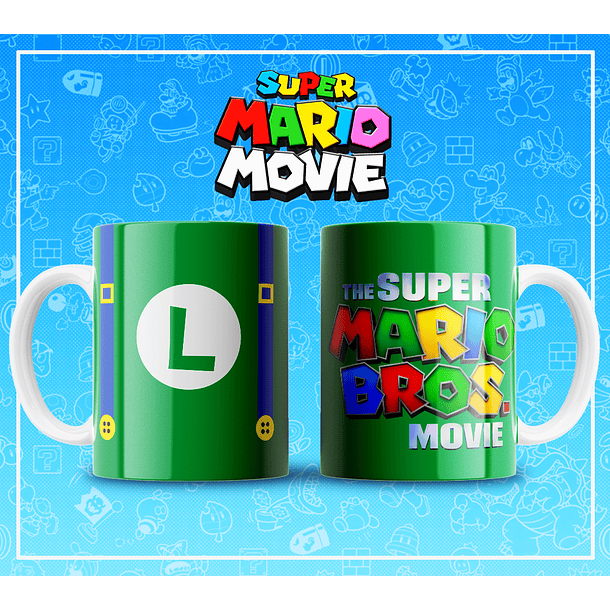51 Artes para Caneca Super Mario Arquivo em Jpg 8