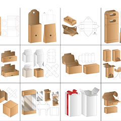 Arquivos Caixinhas em Geral Formatos Diversos