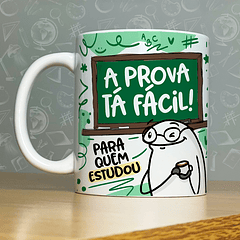 Arte Caneca A Prova Tá Fácil Para Quem Estudou Arquivo Png