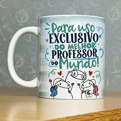 Arte Caneca Para Uso Exclusivo Do Melhor Professor Do Mundo  Arquivo Png