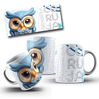 5 Artes Caneca Dia dos Professores Coruja Arquivo Editável 4