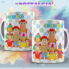 6 Artes Caneca Desenhos Nostalgia Arquivo em Jpg 5