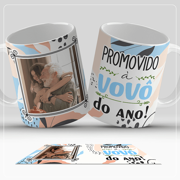 15 Artes Caneca Dia dos Avós Arquivo em Png 5