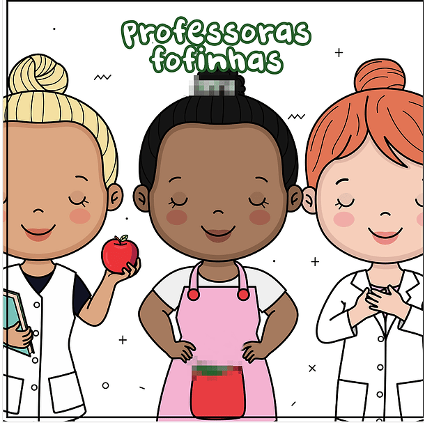 Kit Digital Dia dos Professores Mascotinhos para Montagem Completo Arquivos em Png 2