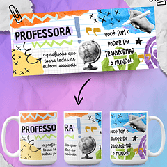 Arte Caneca Professora A Profissão Que Torna Todas As Outras Possíveis Arquivo Png