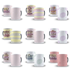 19 Artes para Canecas Dia dos Professores Arquivo em Jpg