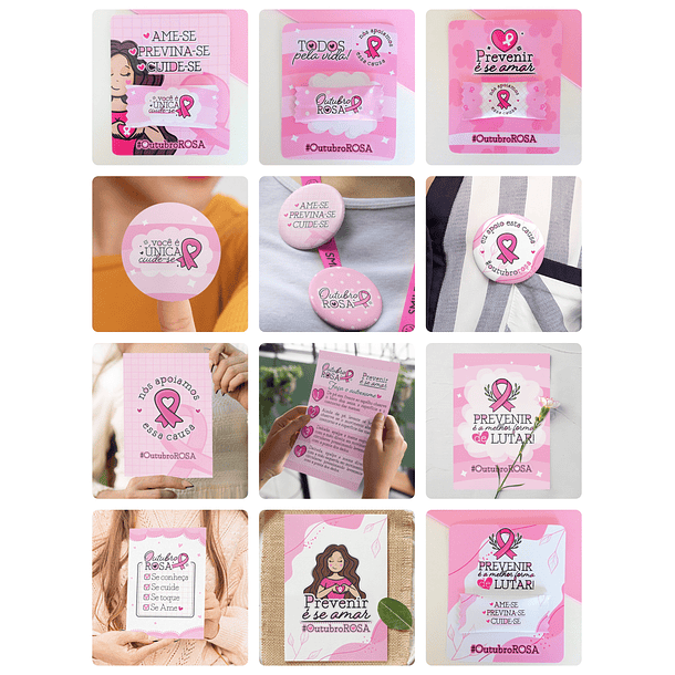 Arquivo de Corte Outubro Rosa em Pdf 1