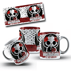 5 Artes para Caneca Dia dos Namorados Love Skull Arquivo Editável 4