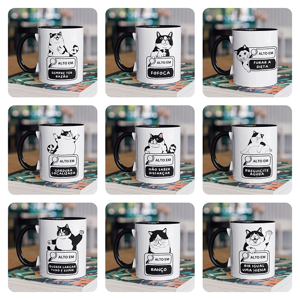 30 Artes para Caneca Versão Gatinhos Alto Arquivo em Jpg  3